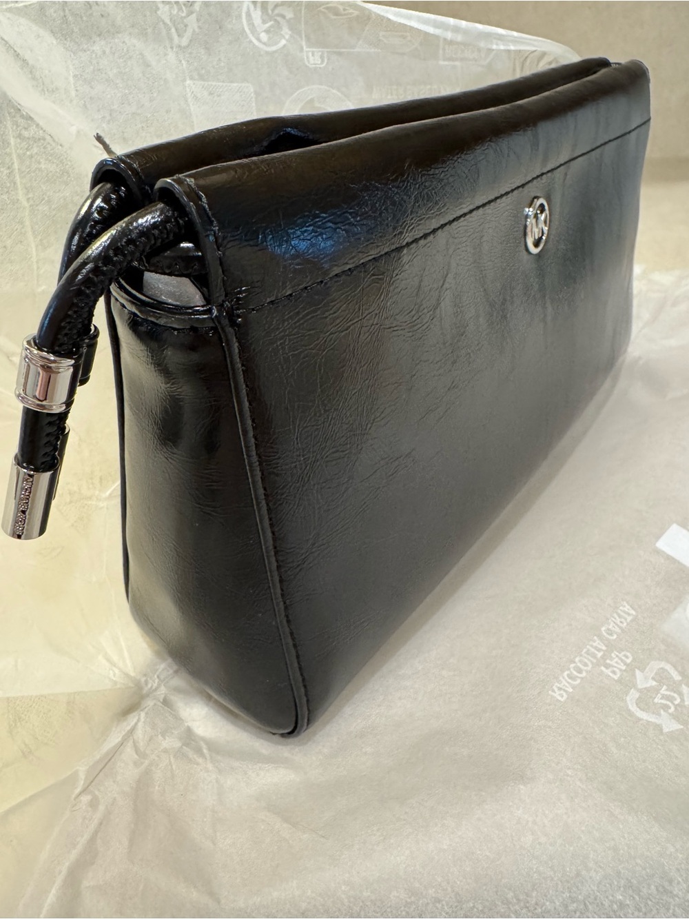 Michael Kors Black Leather Matilda Crossbody - Picture 2 of 4